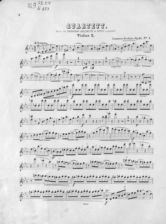 Скачать Quartette Ор. 51, 1 fur 2 Violinen, Bratsche und Violoncell быстро
